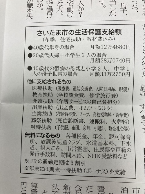 勝ち組の生活保護受給者　また収入が増えてしまう